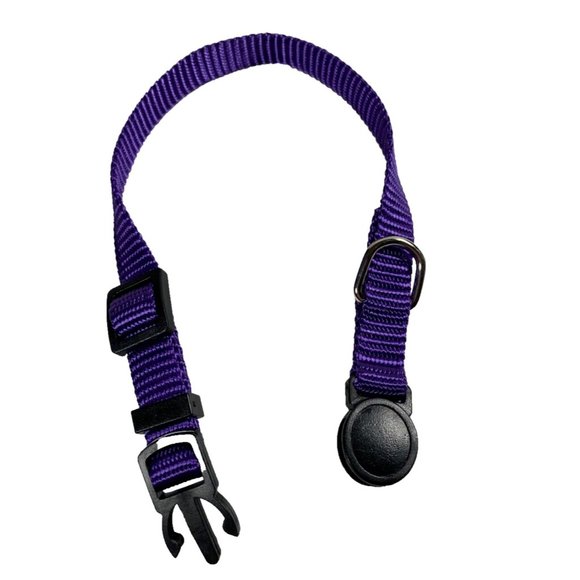 Purple Break Away Cat Collar Adjustable - Picture 3 of 3